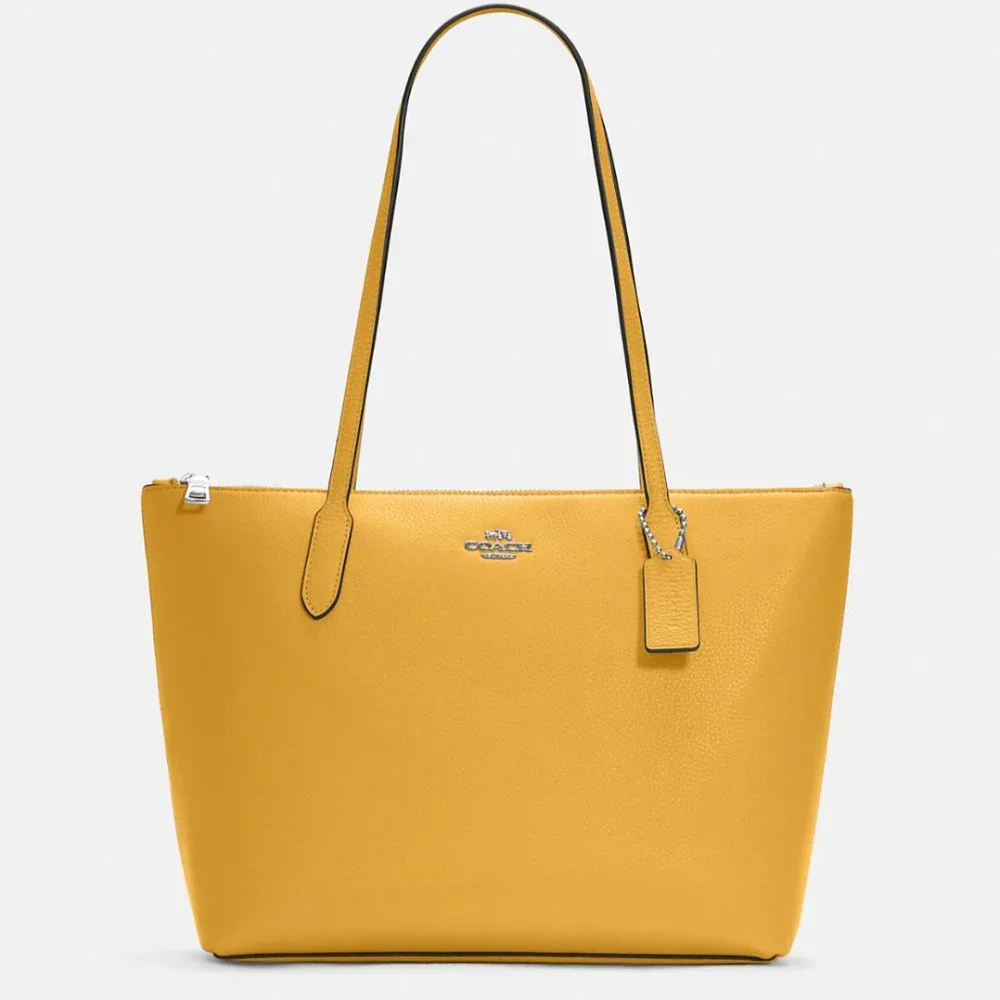 Coach Yellow Tote Bag - Picture 5 of 15